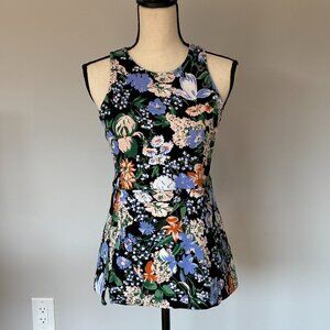 Maeve by Anthropologie Pink Lilac, Floral Tank Top,  XS